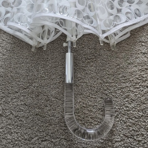 Coach Monogram Clear Lucite Handle Umbrella🤍 - Picture 7 of 9